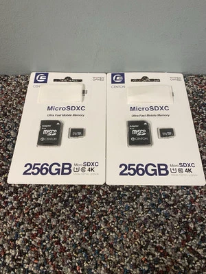 Centon Electronics S1-MSDXU3-256G Centon Mp Micro Sdxc  U3 256gb Set Of 3 - Image 1 of 2