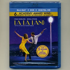 La La Land 2016 PG-13 musical movie, new Blu-ray+DVD, Academy Award, R. Gosling - Picture 1 of 4
