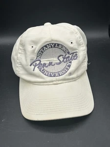 Vintage Penn State Nittany Löwen Kreis Logo Druckknopflasche Mütze (BEAT UP!) - Bild 1 von 11