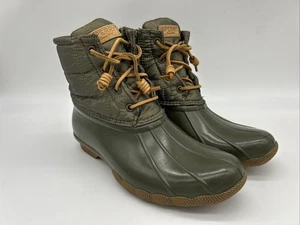 Sperry Duck Stiefel olivgrün Damen 8,5  - Bild 1 von 8