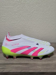 Adidas Men's Predator Elite Laceless FG | ID3876 Sz 7.5 - Picture 1 of 15