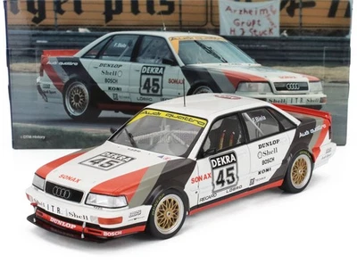 MODELLINO AUTO STATICO DIECAST WERK83 AUDI V8 QUATTRO DTM 1991 BIELA SCALA 1/18 - Immagine 1 di 4