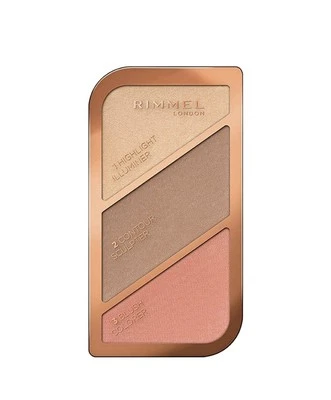 Rimmel London Sculpting Highlighter Palette 18.5 g (Pack of 1), Coral Glow - Image 1 of 4