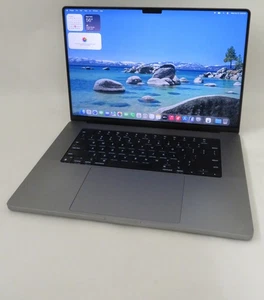Apple MacBook Pro 2021 16 Zoll Retina XDR M1 Pro 16GB RAM 512GB Tahoe A2485 - Bild 1 von 15
