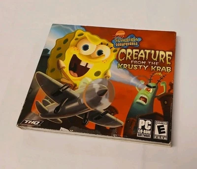 SpongeBob SquarePants Creature from the Krusty Krab PC CD-ROM Computer Game 2006 - Image 1 of 3