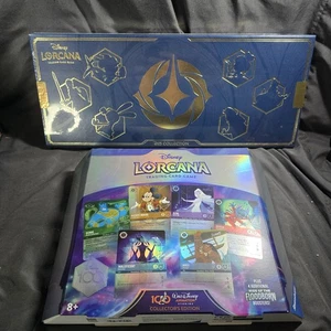 Disney Lorcana D23 Colección Set Edición Limitada SELLADO CON D100 Caja Coleccionista - Imagen 1 de 5