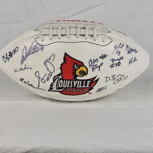 Fútbol firmado Louisville Cardinals con Calvin Pryor Will Stein más 35 más - Imagen 1 de 11
