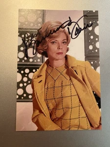 Barbara Bain Mission Impossible Hand Signed 4x6 Photo Actress Space 1999 - Picture 1 of 1