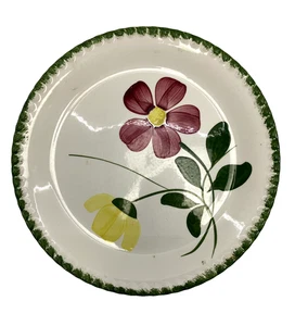 Southern Potteries BLUE RIDGE Luncheon Plate Hand Painted 9.25" BETTY Design - Picture 1 of 4