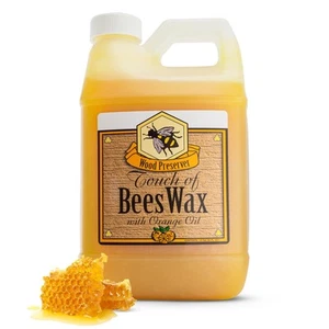 Wood Furniture Polish and Conditioner with Orange Oil. Feeds,Waxes and Preserves - Picture 1 of 8