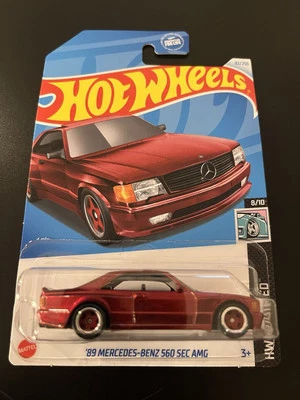 Mercedes-Benz 560 Sec AMG 2024 Hot Wheels Super Treasure Hunt 89 ¡Nuevo protector! Foto 1 de 4