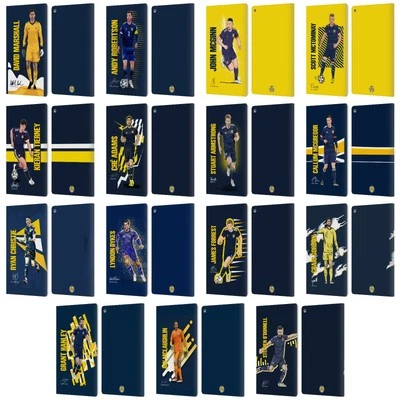 OFFICIAL SCOTLAND NATIONAL TEAM PLAYERS LEATHER BOOK WALLET CASE FOR AMAZON FIRE - Image 1 of 4