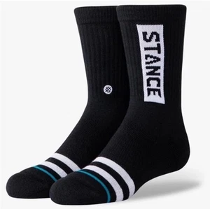 New! *STANCE* Kids *Size Medium* Casual Socks* Black* - Picture 1 of 3