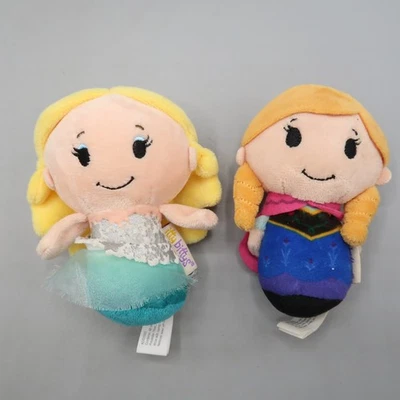 Hallmark Disney Frozen Anna & Barbie Itty Bittys 5" Mini Peluche Juguete Pequeño Foto 1 de 4