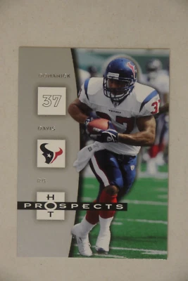 2006 Hot Prospects Football #39 Domanick Davis Foto 1 de 2