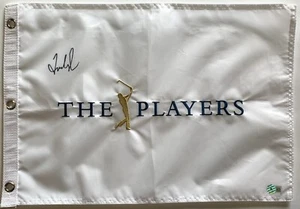 Fred Couples signed The Players Flag pga golf  championship beckett bas coa - Picture 1 of 12