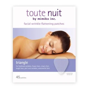 Toute Nuit Facial Wrinkle Flattening Patches, Triangle - Forehead, Around Eyes & - Picture 1 of 8