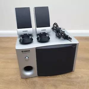 Yamaha Tyros 4 - Speakers Set MS04 with wiring and speaker clips (#9751) - Picture 1 of 4