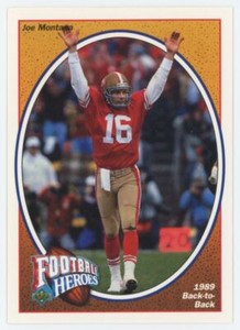 Joe Montana - Various Cards