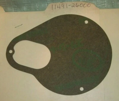 Junta de cubierta de inspección magnética 1973-77 Suzuki TS50, TS75, TM75 ~ P/N 11491-26000 Foto 1 de 2