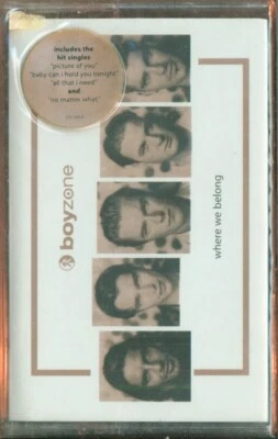 Boyzone - Where We Belong Mc Sealed K7 Cassette Tape Italy - Image 1 of 2