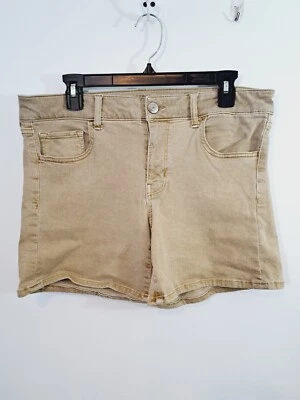 Pantalones cortos para mujer American Eagle color tostado midi talla 14 Foto 1 de 4