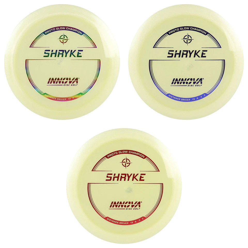 Innova Disc Golf Proto Glow Champion Shryke Distance Driver 13/6/-2/2 - Choose  - Image 1 of 1