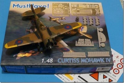 CURTISS MOHAWK IV MUSTHAVE MODELS 1/48+ RESIN 3D - Photo 1/4