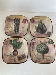 ¡Nuevo! Mini platos MWW MARKET VERDURAS VINTAGE ~ ¡Difíciles de encontrar! - Imagen 1 de 12