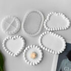 1PC Cloud Heart Shape Plaster Casting Mould Silicone Storage Tray Coaster Molds