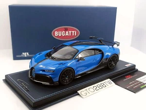 MR Collection 1:18 scale Bugatti Chiron Pur Sport 2020 - Agile Blue (BUG013A) - Picture 1 of 11