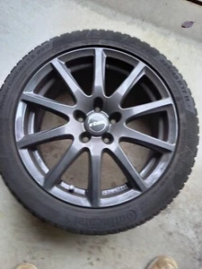 Winterreifen / Winter Contakt 225/45 R17 91H Alufelgen 5 Loch - Bild 1 von 4