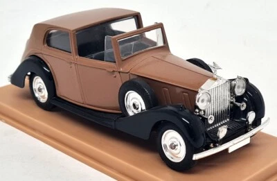 Solido 1/43 - Rolls Royce Coupe Brown / Black 4071 Diecast Model Car - Image 1 of 4