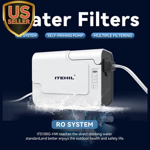 Portable Water Filter with Hybrid and RO Filter, Hiking Water Purifier System... - Picture 1 of 7