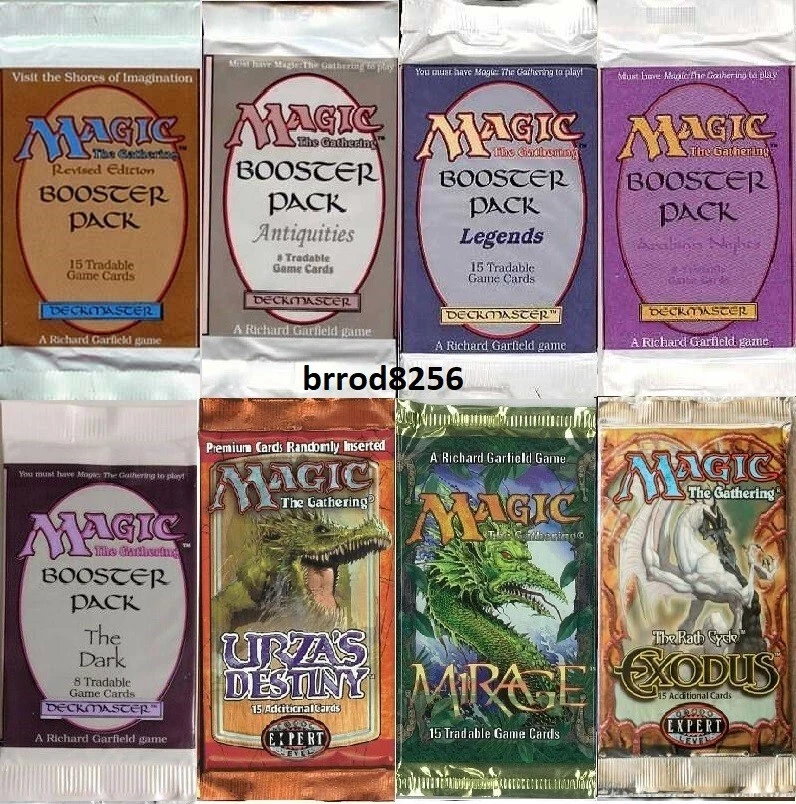 Magic The Gathering Tcg Booster Packs Solo 400 Paquetes Total Antigüedades Revisadas Foto 1 de 1