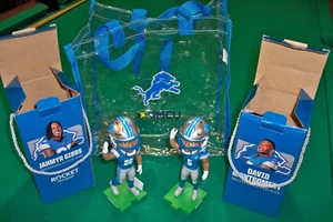 Sammlerstück Detroit Lions RB'S - JAHMYR GIBBS & DAVID MONTGOMERY Wackelköpfe - Bild 1 von 10