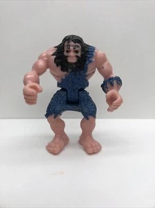 2004 Imaginext Fisher Price Dinosaur Caveman Blue Action Figure 2" - Picture 1 of 6