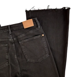 Judy Blue Schlagjeans Damen 11/30 schwarz Stretch High Rise Denim 5-Pocket - Bild 1 von 15