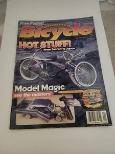 Lowrider Bicycle Magazine - March April 1996 With Poster - Models Pedal Cars - Imagen 1 de 4