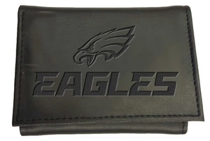 Philadelphia Eagles, Tri-Fold Wallet, Black - Picture 1 of 5