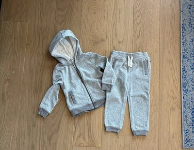 Splendid heathered gray hoodie and pant set - size 3T - Image 1 of 4