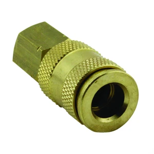 Milton 766 Milton Industries HI-Flo V-Style 'A,M,V' 3/8" FNPT Brass Body - Picture 1 of 1