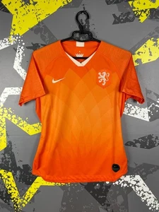 Netherlands Woman Team Jersey Home Football Soccer Shirt 2019 Women Size M ig93 - Picture 1 of 8