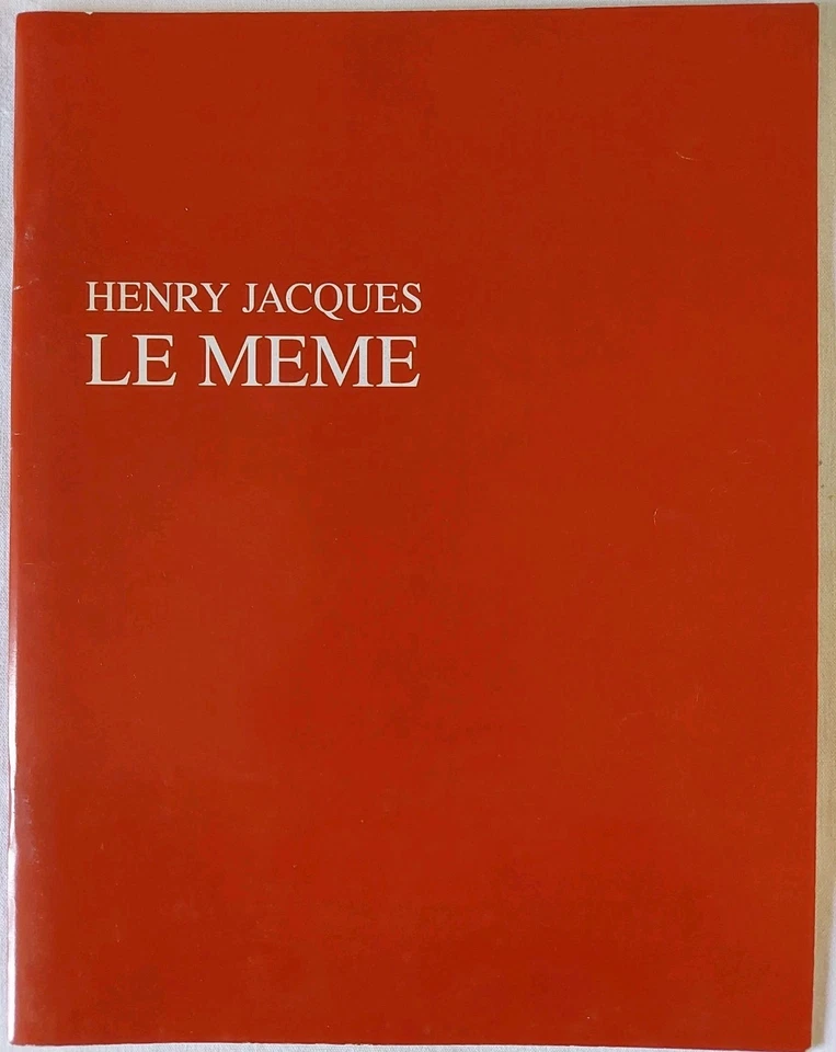 LE MEME Henry Jacques Catalogue 2004 Entier Mobilier Propriété Megeve Et Paris  - Photo 1/4