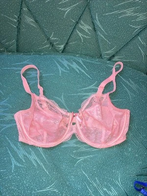 Sutiã Freya renda rosa tamanho 37G sem enchimento - Imagem 1 de 4