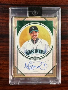 Ichiro Suzuki 2018 Topps Transcendent Japan Emerald Framed Auto /3 Mariners HOF - Picture 1 of 2