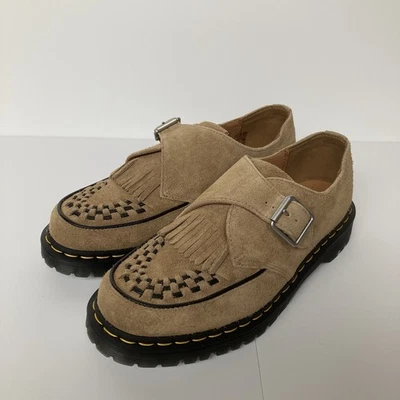 Dr. Martens Ramsey Monk Tan Loafer Suede Creepers Men's US Size 10 UK Size 9 - Image 1 of 4