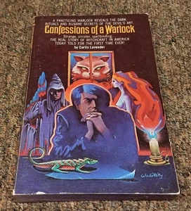 Curtis Lavender 1970 CONFESSIONS OF A WARLOCK 1970 1st Lancer Paperback - Imagen 1 de 6