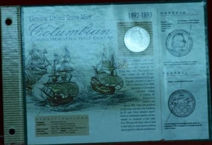 1893 Columbian Expo Silver Commemorative Half Dollar from AHS - Picture 1 of 2