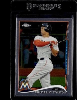 2014 Topps Chrome #173 Giancarlo Stanton - Image 1 of 2